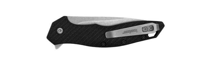 Kershaw Shoreline Linerlock A/O Black GFN Stonewashed 8Cr13MoV - Knives.mx