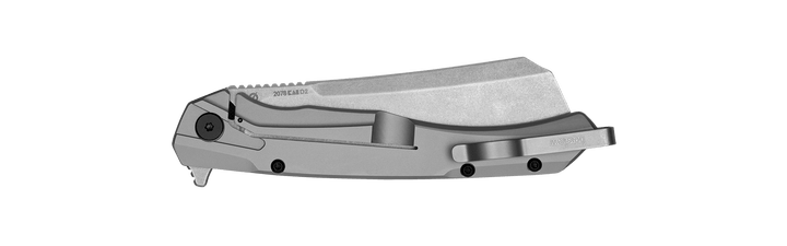 Kershaw Strata Cleaver Framelock Black G10 Stainless Back Cleaver Stonewash D2 - Knives.mx