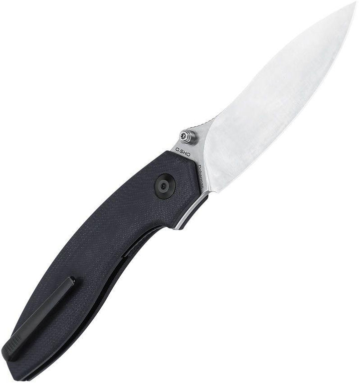 Kizer Cutlery Doberman Linerlock Black G10 Satin 154CM - Knives.mx