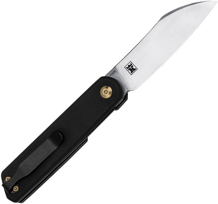 Kizer Cutlery Klipper Linerlock Black Aluminum Satin CPM-3V - Knives.mx