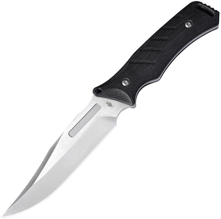 Kizer Cutlery Sou'wes' Fixed Blade Black G10 Satin D2 - Knives.mx