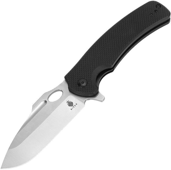 Kizer Cutlery Submarine Linerlock Black G10 Satin 9Cr18MoV - Knives.mx