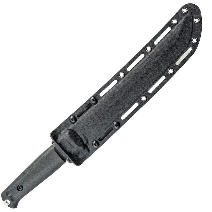 Kizlyar Sensei Black Kraton Satin AUS-8 - Knives.mx