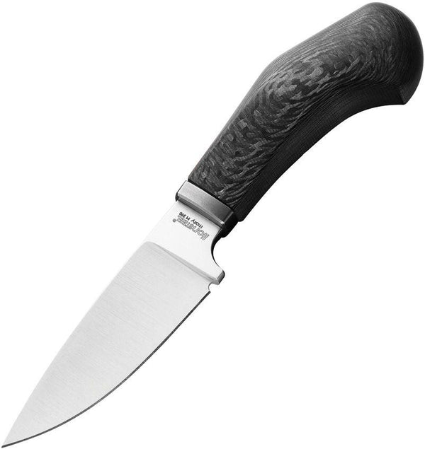 LionSTEEL Willy Fixed Blade Carbon Fiber Satin Bohler M390 - Knives.mx