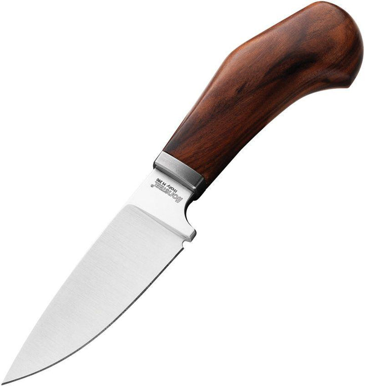 LionSTEEL Willy Fixed Blade Santos Wood Satin Bohler M390 - Knives.mx