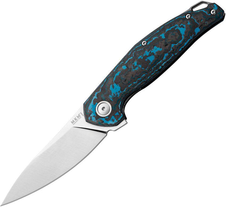 Maniago Knife Makers Goccia Linerlock Artic Storm FAT Carbon Fiber Satin Bohler M390 - Knives.mx