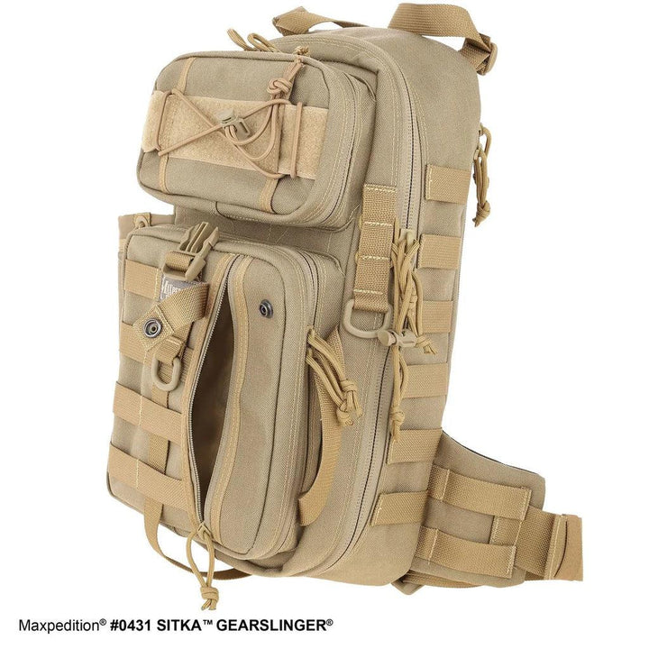 Maxpedition Sitka Gearslinger Khaki - Knives.mx