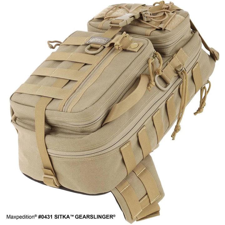 Maxpedition Sitka Gearslinger Khaki - Knives.mx