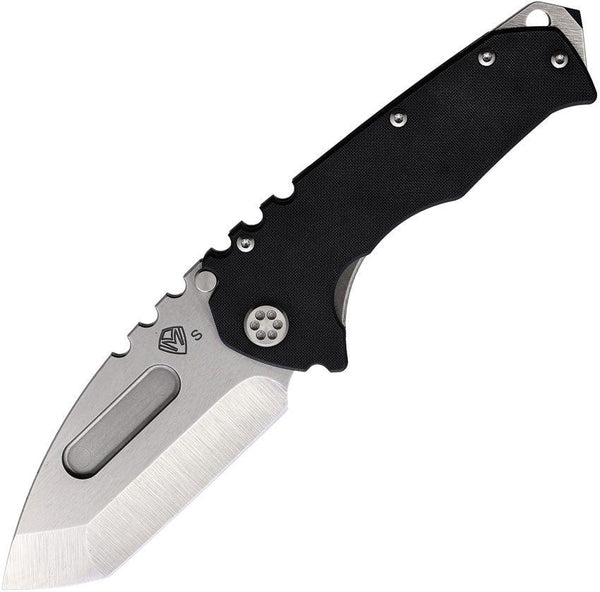 Medford Praetorian G Framelock Black G10 Tumbled Tanto S35VN - Knives.mx