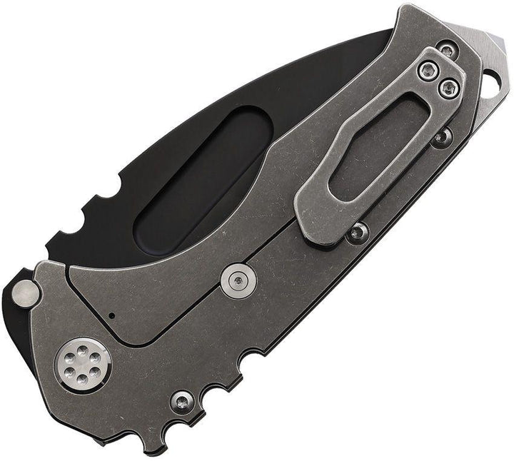 Medford Praetorian G Framelock Coyote Brown G10 Black PVD Coated Tanto S35VN - Knives.mx
