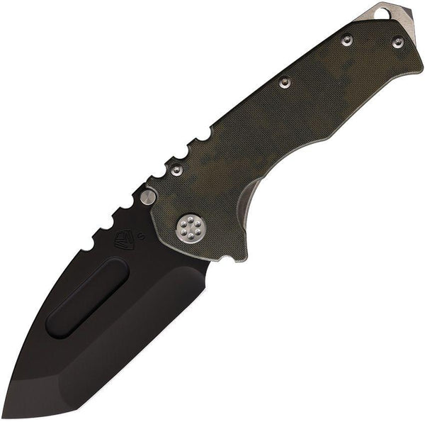 Medford Praetorian G Framelock Digital Camo G10 Black PVD Coated Tanto S35VN - Knives.mx