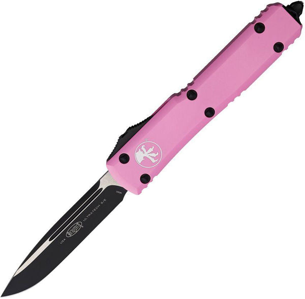 Microtech Auto Ultratech S/E OTF Pink Aluminum Cerakote Bohler M390 - Knives.mx