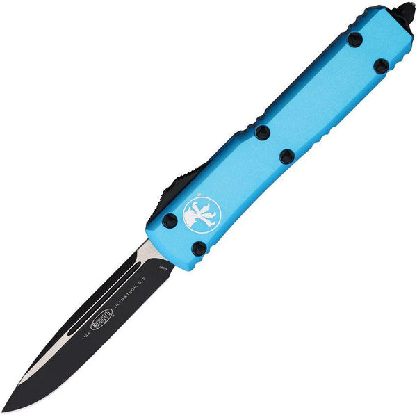 Microtech Auto Ultratech S/E OTF Turquoise Anodized Aluminum Cerakote & Satin Bohler M390 - Knives.mx
