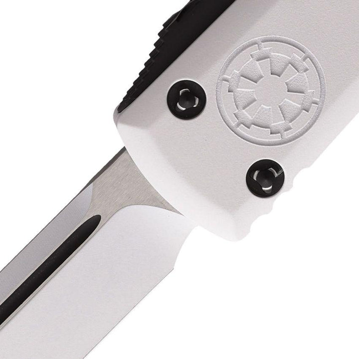 Microtech Auto Ultratech S/E OTF White Aluminum Premium Steel - Knives.mx
