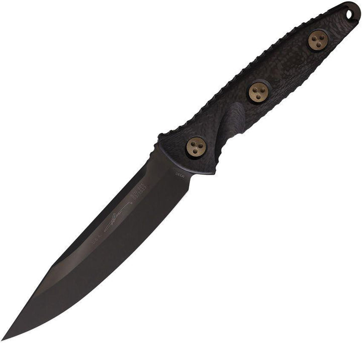 Microtech Socom Alpha S/E Carbon Fiber Black DLC Coated Bohler M390 - Knives.mx