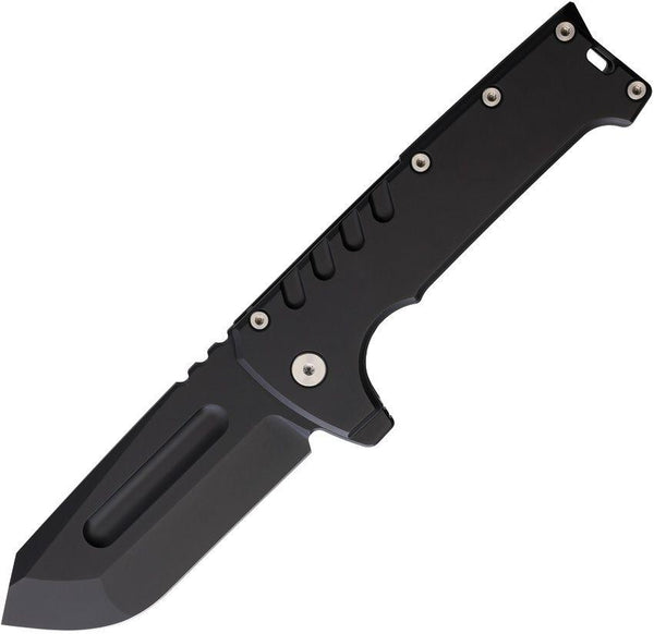 PMP Knives Grizzly Framelock Black Oxide Titanium Coated Tanto D2 - Knives.mx