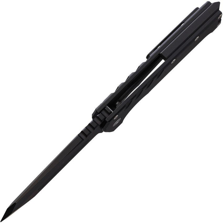 PMP Knives Grizzly Framelock Black Oxide Titanium Coated Tanto D2 - Knives.mx