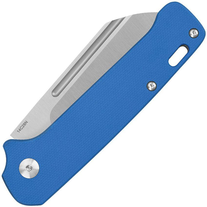 QSP Knife Penguin Slip Joint Blue G10 Satin 14C28N - Knives.mx