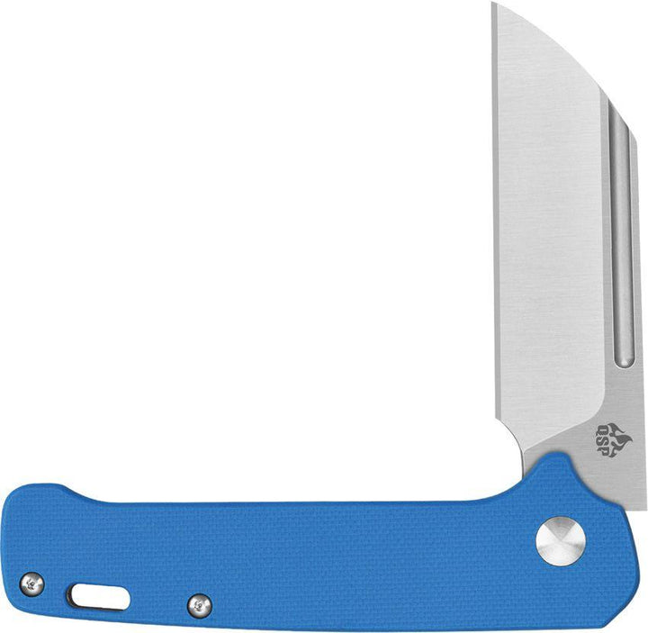 QSP Knife Penguin Slip Joint Blue G10 Satin 14C28N - Knives.mx