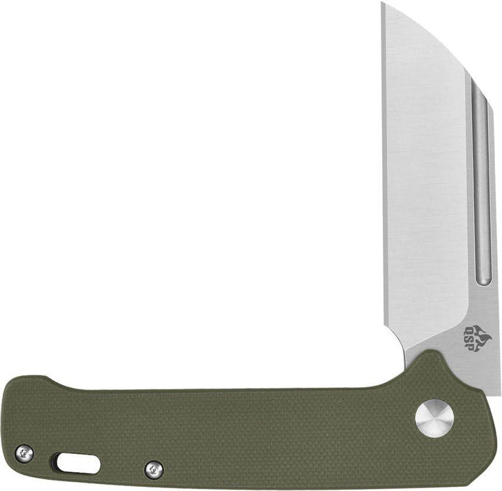 QSP Knife Penguin Slip Joint. Green G10 Satin 14C28N - Knives.mx