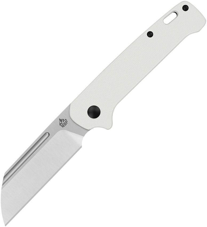 QSP Knife Penguin Slip Joint White G10 Satin 14C28N - Knives.mx