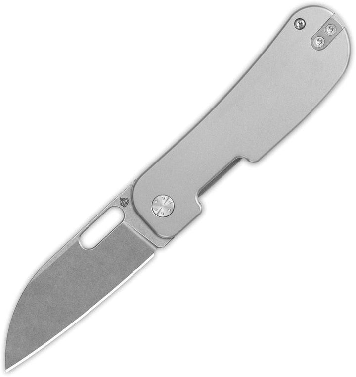 QSP Knife Variant PE Bead Blast Titanium Stonewash 14C28N Sandvik - Knives.mx