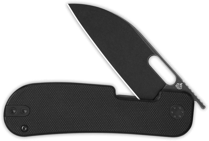 QSP Knife Variant PE Blackout G10 Titanium Coated 14C28N Sandvik - Knives.mx