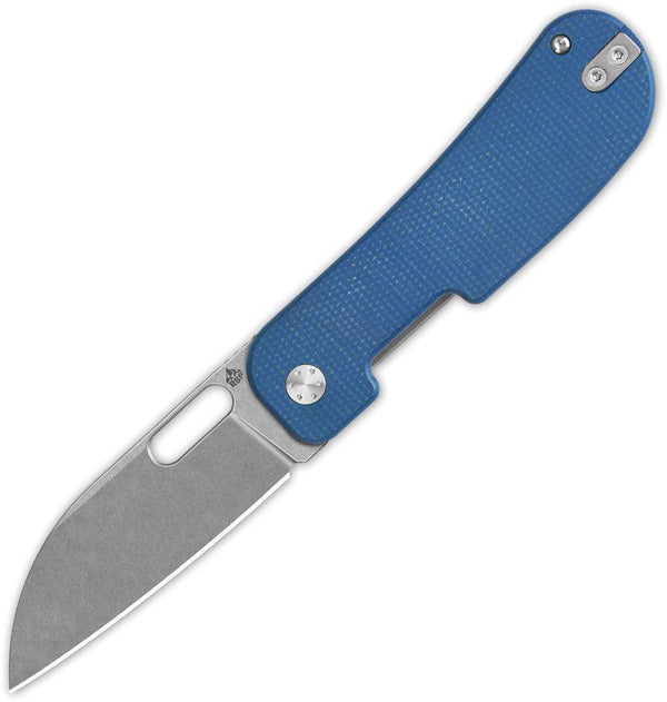 QSP Knife Variant PE Blue G10 Stonewash 14C28N Sandvik - Knives.mx