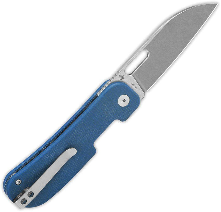 QSP Knife Variant PE Blue G10 Stonewash 14C28N Sandvik - Knives.mx