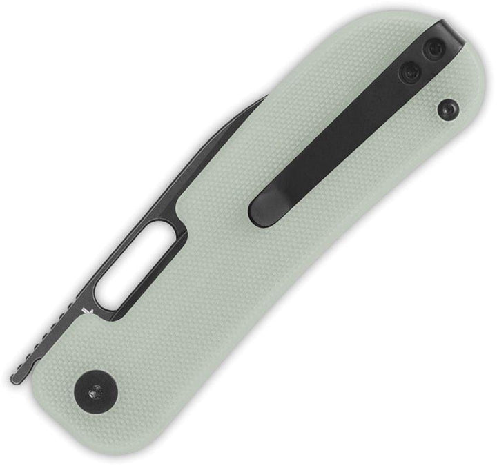 QSP Knife Variant PE Jade G10 Titanium Coated 14C28N Sandvik - Knives.mx