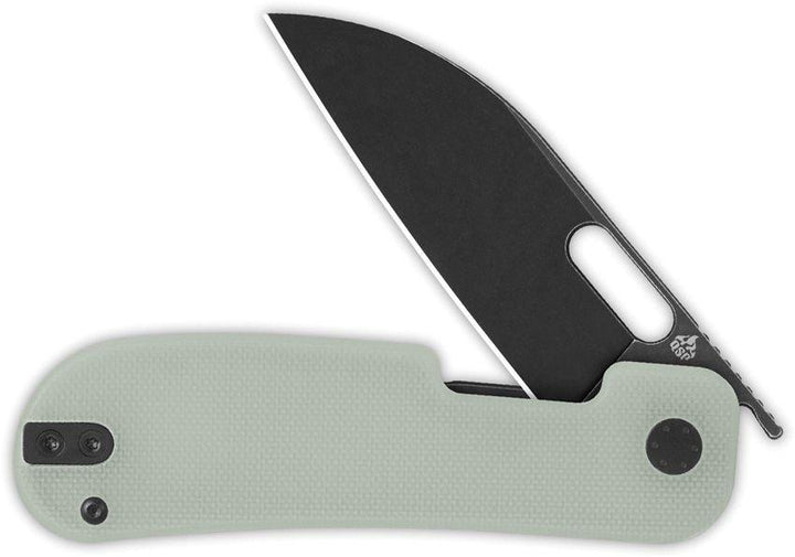 QSP Knife Variant PE Jade G10 Titanium Coated 14C28N Sandvik - Knives.mx