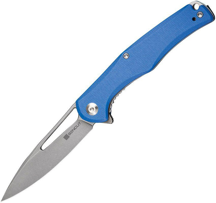 SENCUT Citius Linerlock Blue G10 Stonewash 9Cr18MoV - Knives.mx