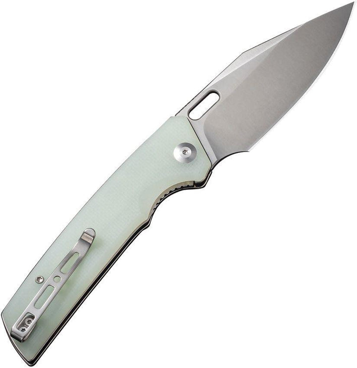 SENCUT GlideStrike Linerlock Jade G10 Satin 9Cr18MoV - Knives.mx