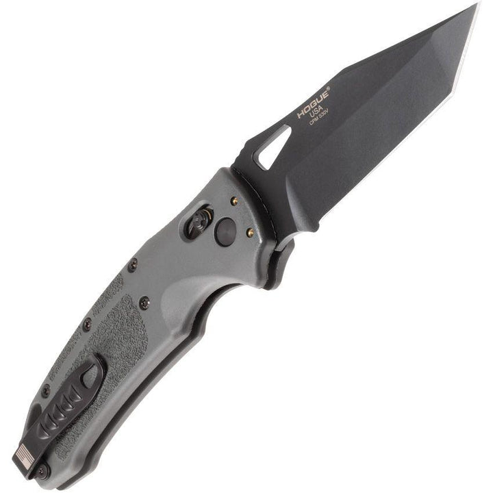 Sig K320 Able Lock Gray GRN Black Cerakote Tanto CPM S30V - Knives.mx