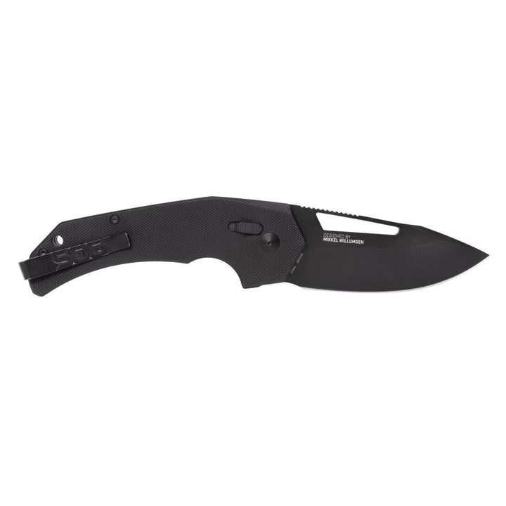 Sog Prohen Xr Mikkel Willumsen Black G10 Cryo D2 - Knives.mx