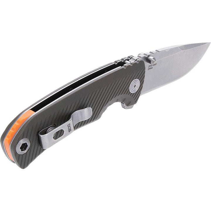 Sog Tellus ATK Linerlock A/O OD Green GRN Stonewash 440 - Knives.mx