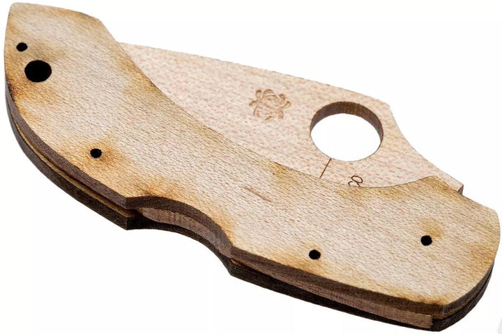 Spyderco Dragonfly C28 Wooden Knife Kit (Madera) - Knives.mx