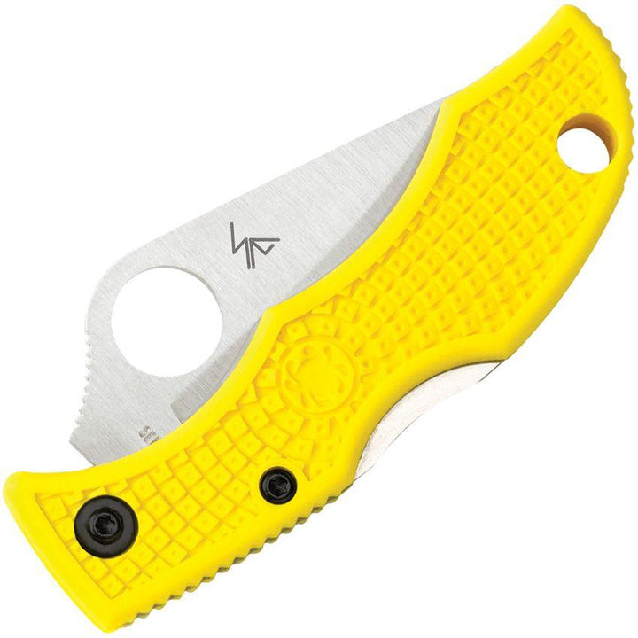 Spyderco Ladybug 3 Salt Lockback Yellow FRN SpyderEdge H2 - Knives.mx