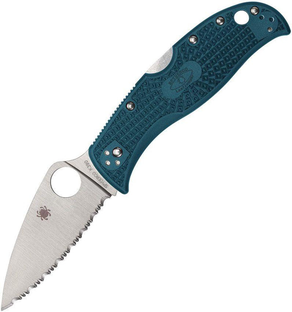 Spyderco LeafJumper Blue FRN SpyderEdge K390 - Knives.mx