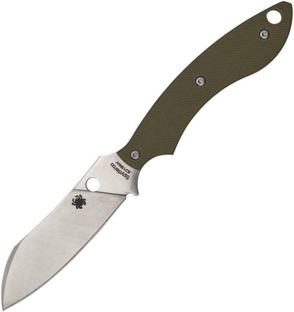 Spyderco Stok Drop Point OD Green G10 8Cr13MoV - Knives.mx