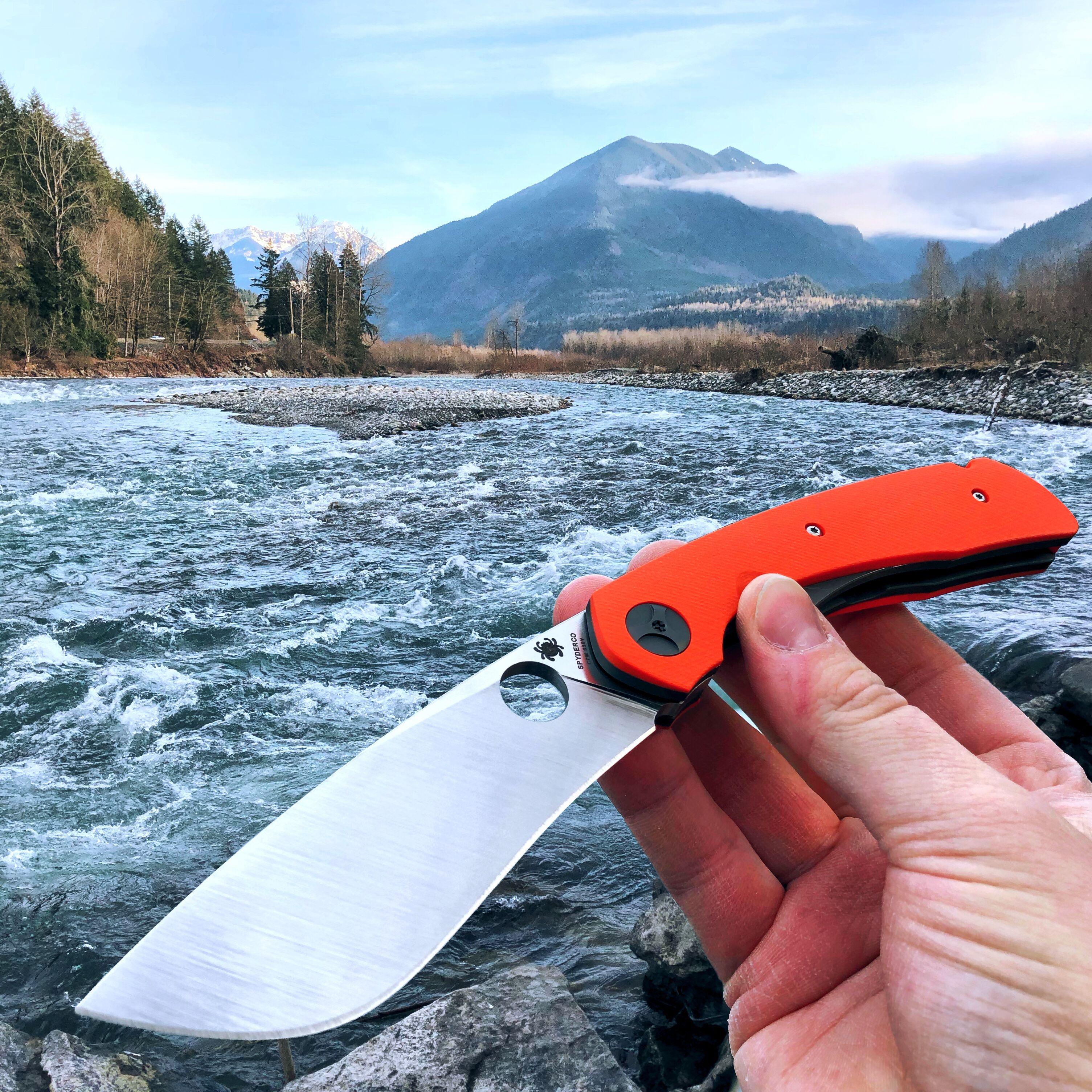Spyderco Subvert Linerlock Orange G10 Satin CPM S30V – Knives.mx
