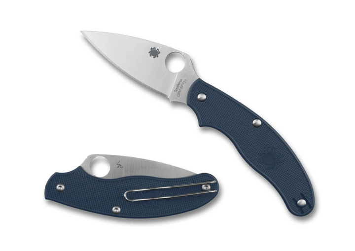 Spyderco UK Penknife Cobalt Blue FRN Satin CPM SPY27 - Knives.mx