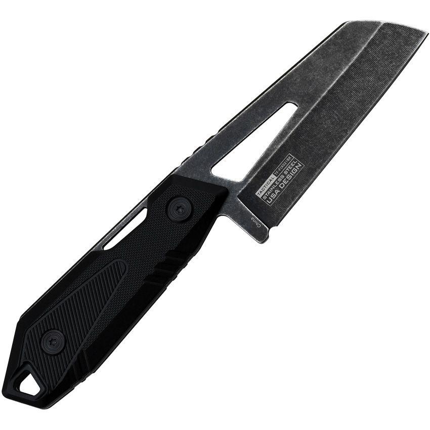 Tac Force Fixed Blade Blackout G10 Stonewash Wharncliffe - Knives.mx