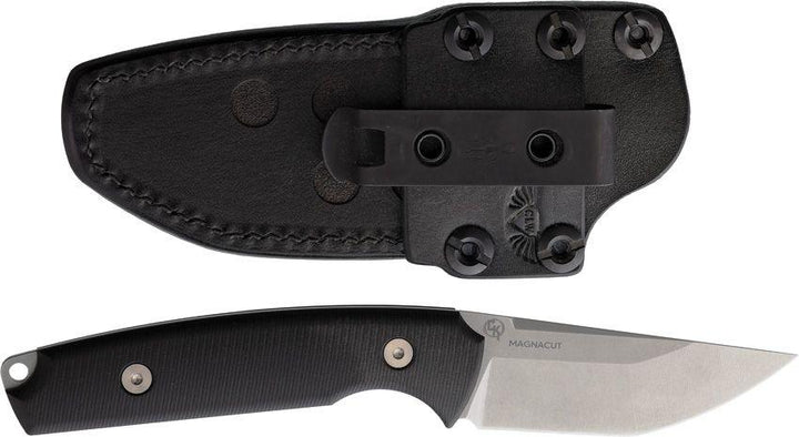 Tactile Knife Company Dreadeye Fixed Blade Black G10 Stonewash Tanto MagnaCut - Knives.mx