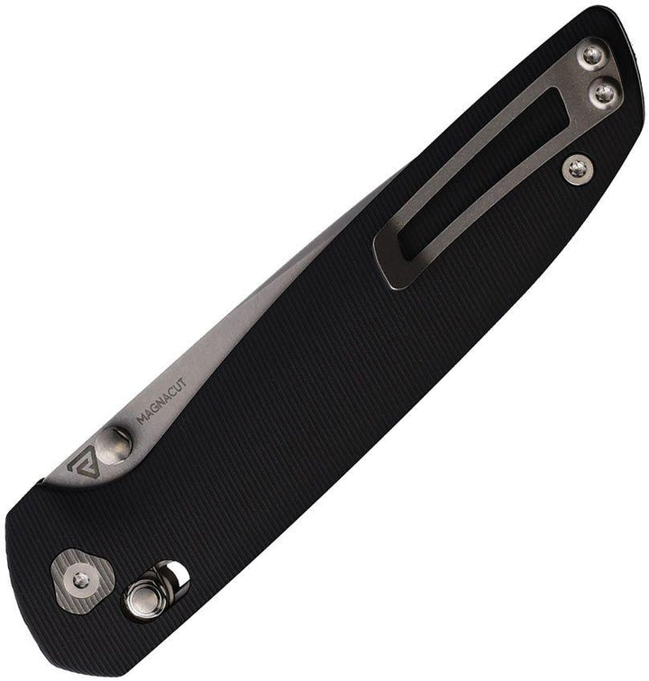 Tactile Knife Company Maverick Crossbar Lock Black Micarta Satin CPM MagnaCut - Knives.mx