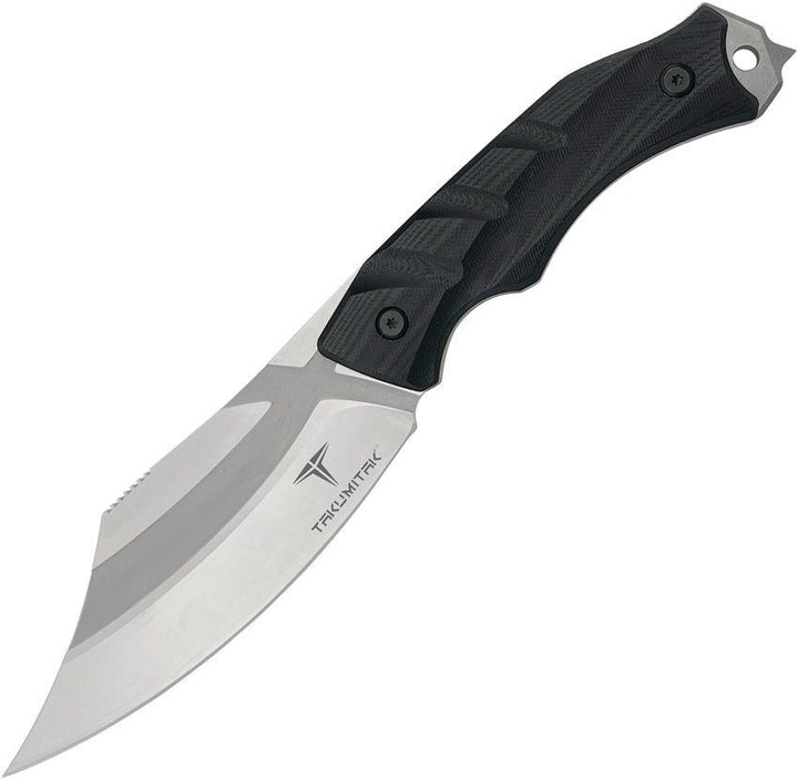 Takumitak Alert Fixed Blade Black G10 Satin D2 - Knives.mx