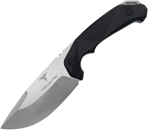 Takumitak Companion Fixed Blade Black G10 Satin D2 - Knives.mx