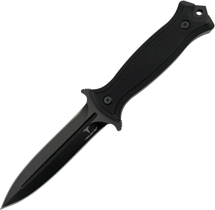 Takumitak Havoc Fixed Blade Black G10 TiNi Coated Spear Point D2 - Knives.mx