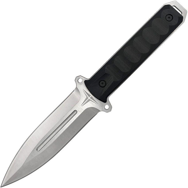 Takumitak Hitter Fixed Blade Black G10 Satin D2 - Knives.mx