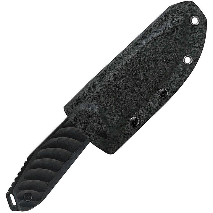 Takumitak Takumi Fixed Blade Black G10 Satin D2 - Knives.mx